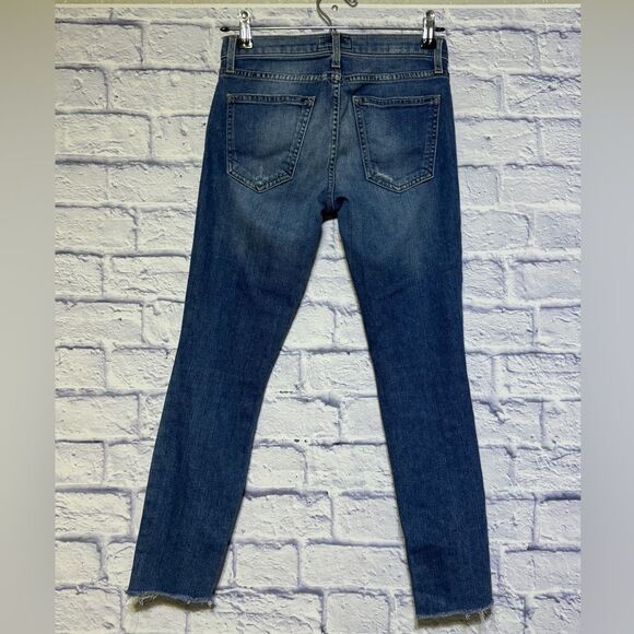 Current Elliott stiletto biker jeans size 24 - Picture 2 of 13
